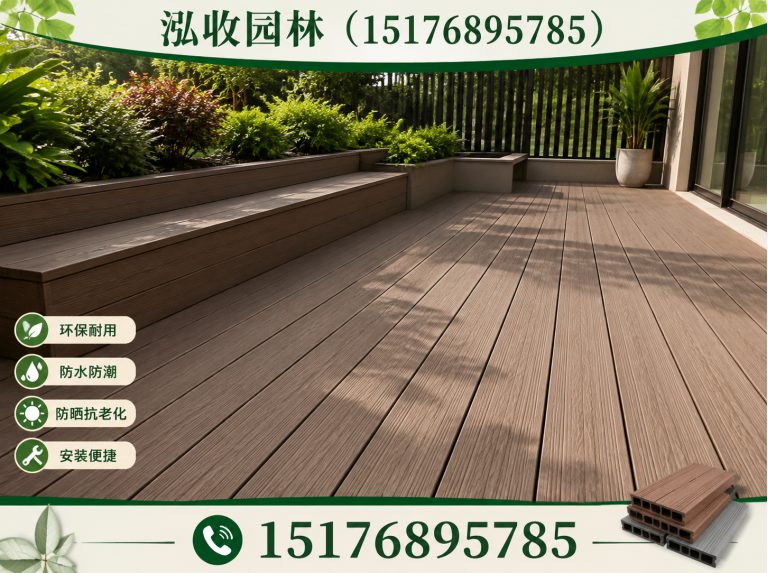 白银京津冀防腐木工程展示图